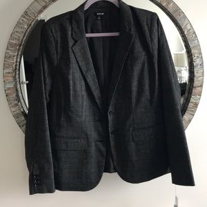 Apt 9 Black and white Blazer Size 14 NWT